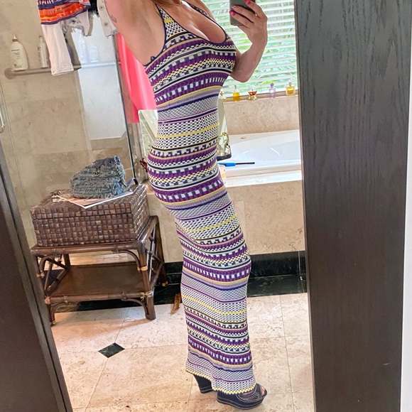 Torn by Ronny Kobo Bodycon Tank Maxi Dress Sz XS NWOT - Picture 8 of 15